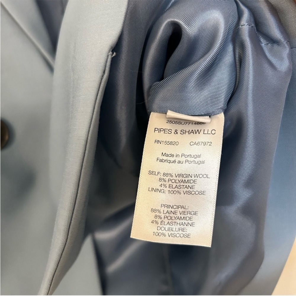 Veronica Beard Beacon Dickey Jacket in Sea Glass Size 2 - Picture 7 of 9